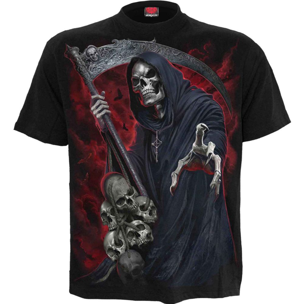 Spiral - Reaper Revenge Heren Tshirt - Zwart